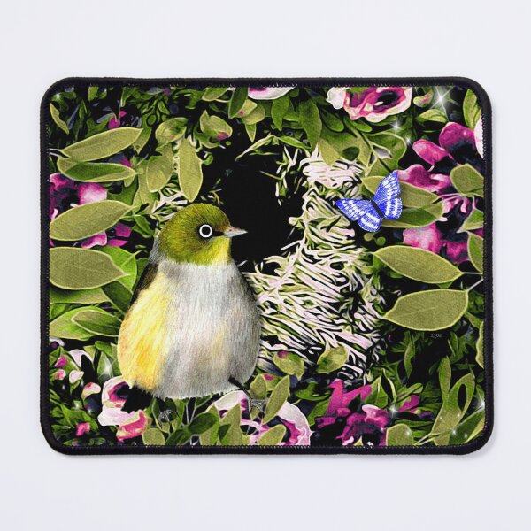 Item preview, Cute Bird and Nest. Silvereye designed and sold by KC Morcom.