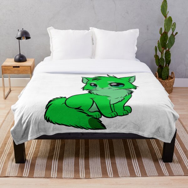 Item preview, Cute Green Cartoon Cat designed and sold by Healio2.
