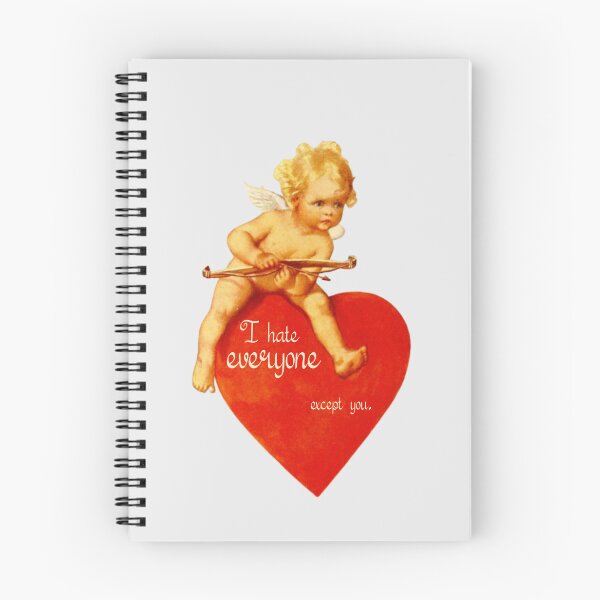 Item preview, I Hate Everyone Valentine designed and sold by spookyhobbit.