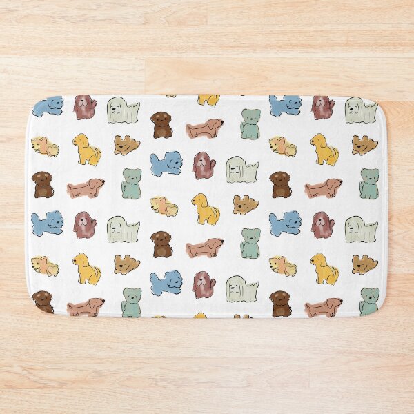 Item preview, Aesthetic classic Dog print pattern colored designed and sold by Hanasroad.