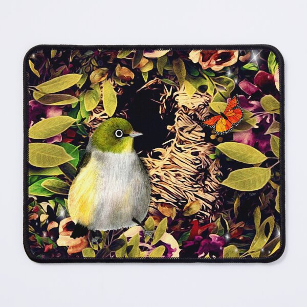 Item preview, Cute Bird and Nest. Silvereye designed and sold by KC Morcom.