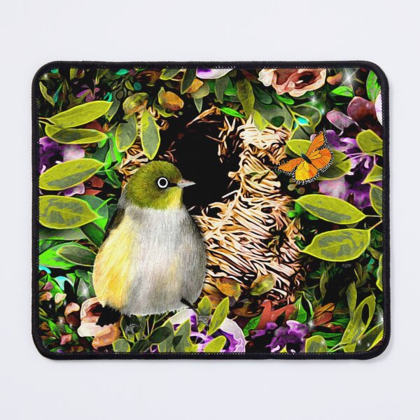 Item preview, Cute Bird and Nest. Silvereye designed and sold by KC Morcom.