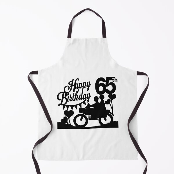 Item preview, 65th Birthday T-Shirt, Happy Birthday T-shirt, motorcycle classic couple theme, Birthday Gift, Design for Man and Ladies ,Boy and Girl ,Classic T-Shirt Gift designed and sold by sixday 7day.