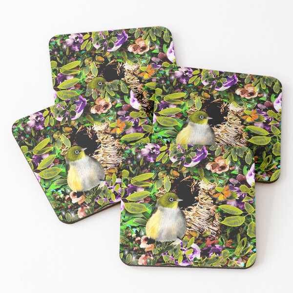 Item preview, Cute Bird and Nest. Silvereye designed and sold by KC Morcom.