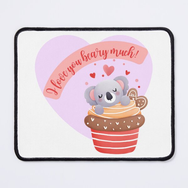 Item preview, Love You Beary Much! Koala Bear Valentine designed and sold by Fhfarms.