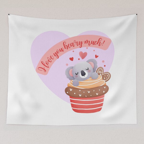 Item preview, Love You Beary Much! Koala Bear Valentine designed and sold by Fhfarms.