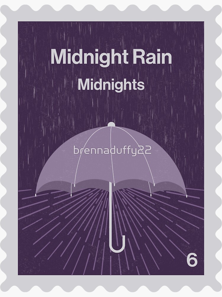 Midnight Rain Taylor Swift Sticker