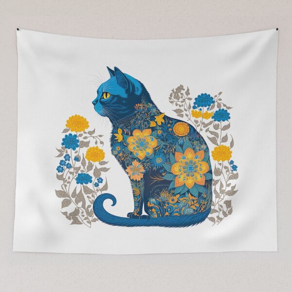 Item preview, Ukrainian Cat Vector  designed and sold by ChillaStudio.