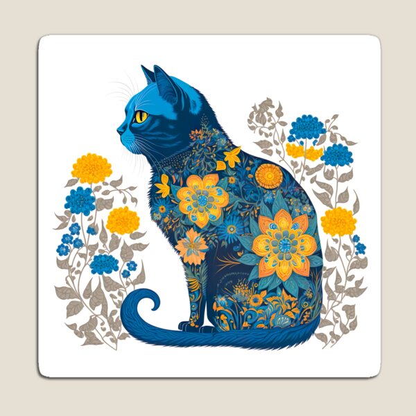 Item preview, Ukrainian Cat Vector  designed and sold by ChillaStudio.