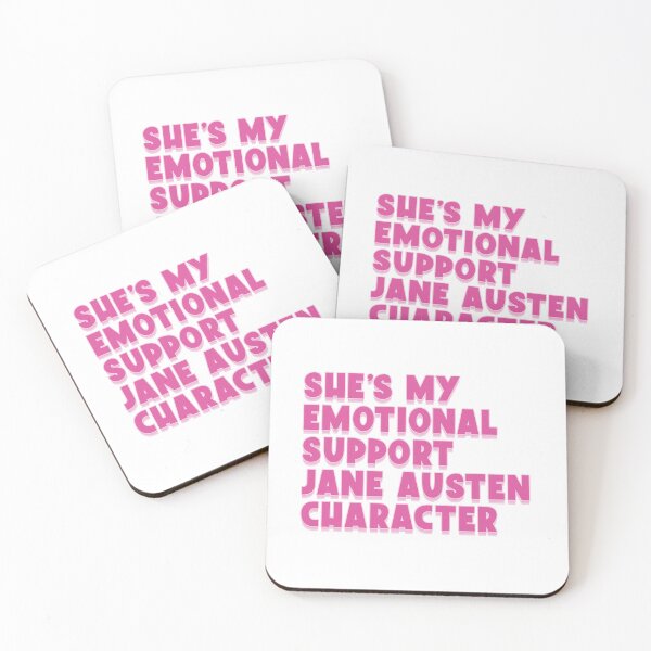 Item preview, Shat's my emotional support jane austen character designed and sold by rissidesigns.