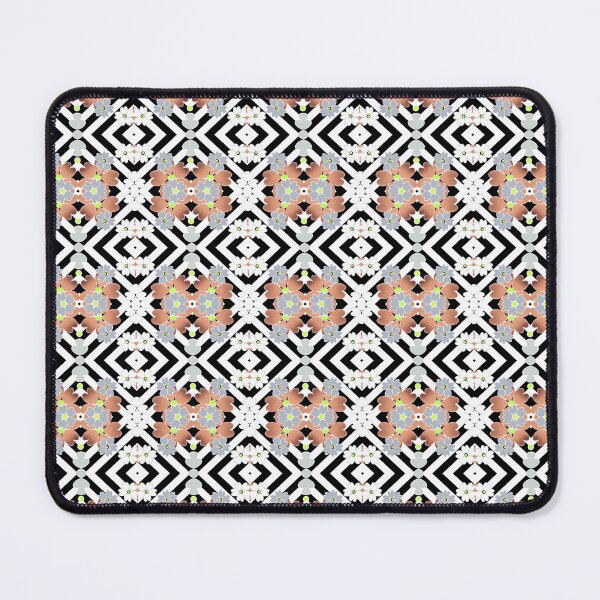 Item preview, Floral geometric pattern designed and sold by fuzzyfox.