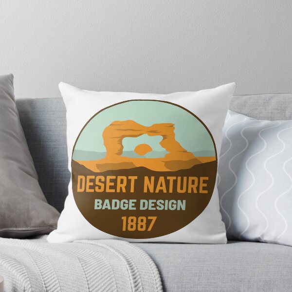 Item preview, Desert Utah, USA badge adventure patch Design Stickers designed and sold by wafizimamul.