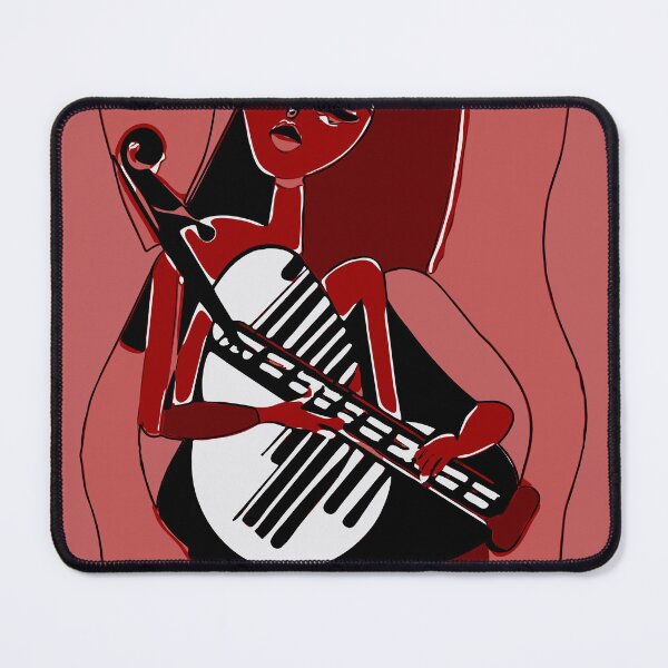 Item preview, "The Guitar-Playing Woman" designed and sold by FunnyShopGirl.