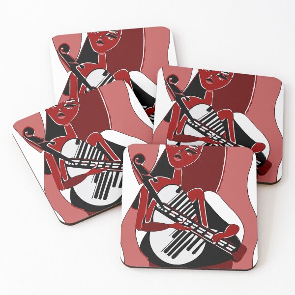 Item preview, "The Guitar-Playing Woman" designed and sold by FunnyShopGirl.