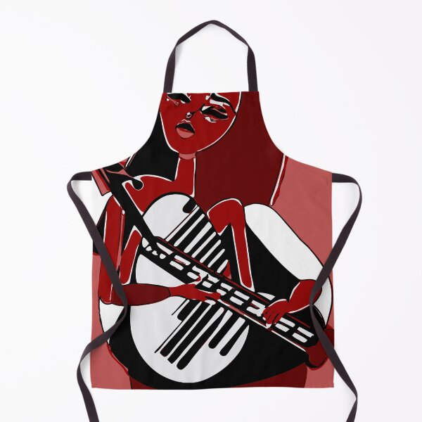 Item preview, "The Guitar-Playing Woman" designed and sold by FunnyShopGirl.