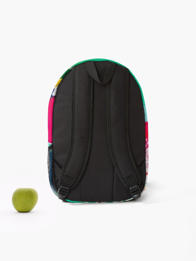 Thumbnail 2 of 3, Backpack, Abstract Paint Splatter designed and sold by calibrit.