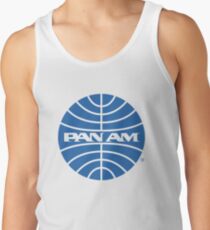 Pan Am Tshirt - Defunct Airline Company Logo - Airline Memorabilia - Retro Company Logo - Retro Tshirt Tank Top