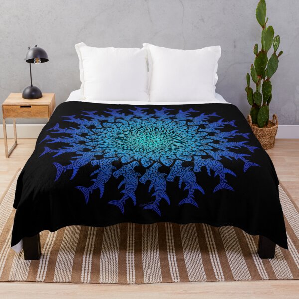 Item preview, Tribal Hammerhead Mandala designed and sold by artsytoo.