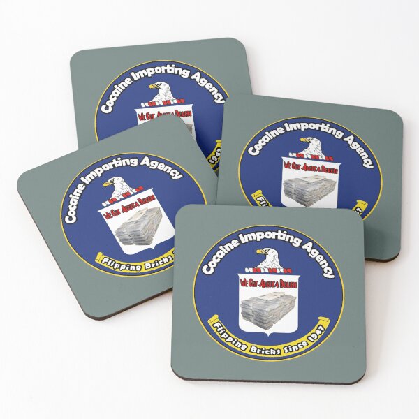 Item preview, CIA Cocaine Importing Agency Flipping Bricks Since 1947 designed and sold by DerickMaggio.