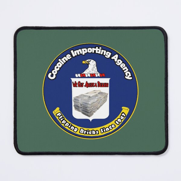 Item preview, CIA Cocaine Importing Agency Flipping Bricks Since 1947 designed and sold by DerickMaggio.
