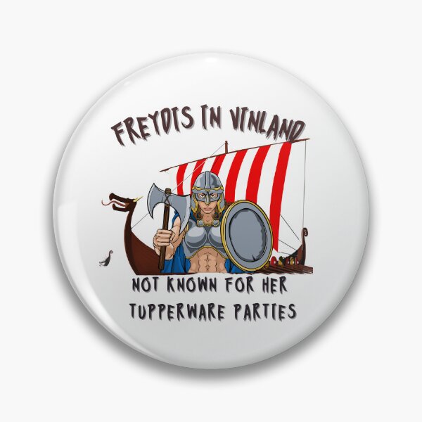 Item preview, Newfoundlands First Lady of Crime T-Shirt, Freydis of Vinland, Not a Tupperware Party Girl designed and sold by VinlandFashion.