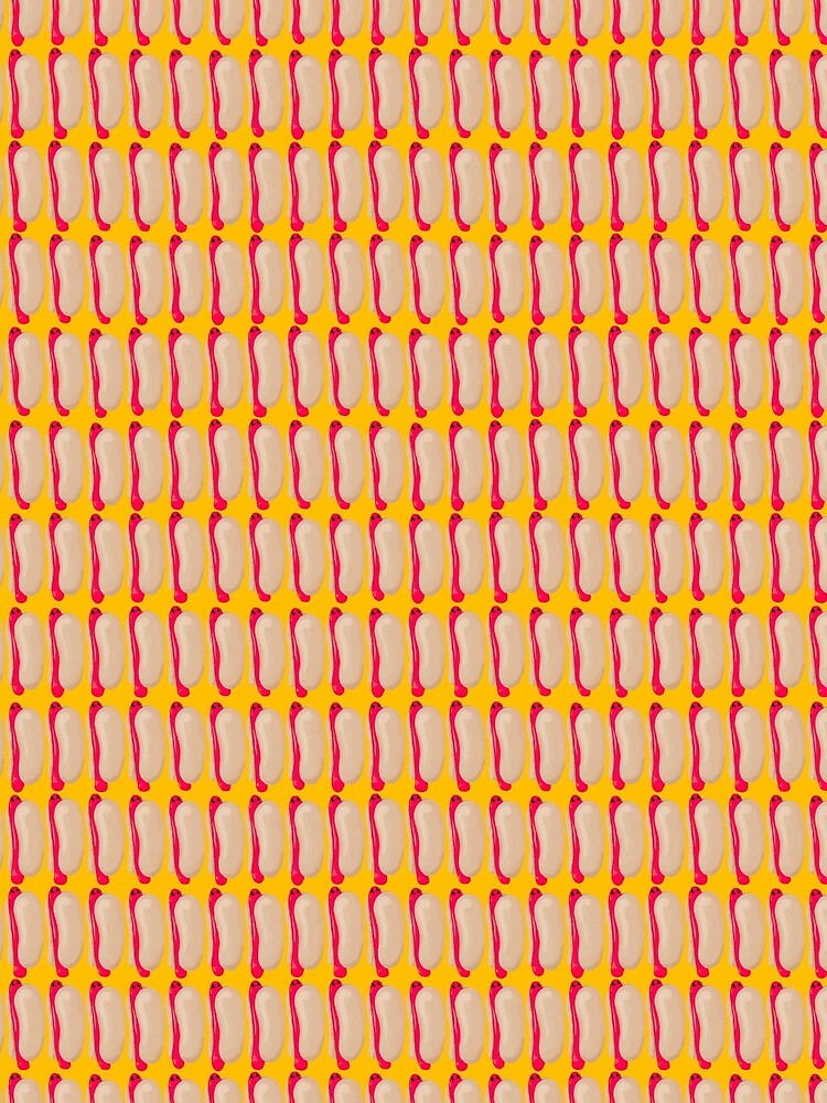 Thumbnail 3 of 3, Scarf, Hot Dogging designed and sold by Surplusweird.