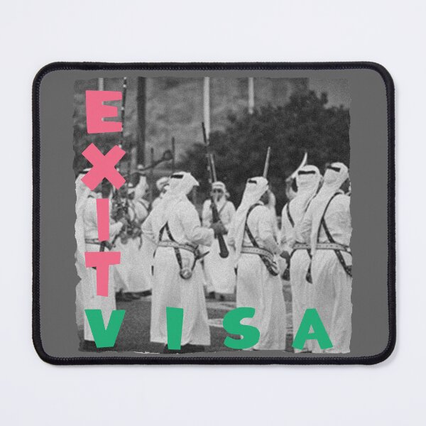 Item preview, Exit Visa tribute - Saudi Arabia designed and sold by Twenty Twenty Visions.