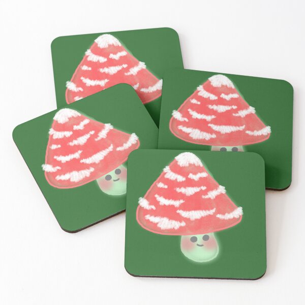Item preview, Cute red mushroom designed and sold by jamminanddrawin.