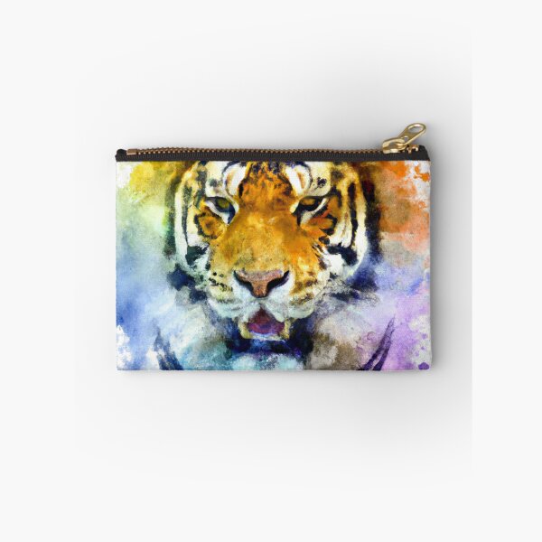 Item preview, Tiger Screen , Fear The Tiger , Watercolor Painting designed and sold by Color-Me-Blue.