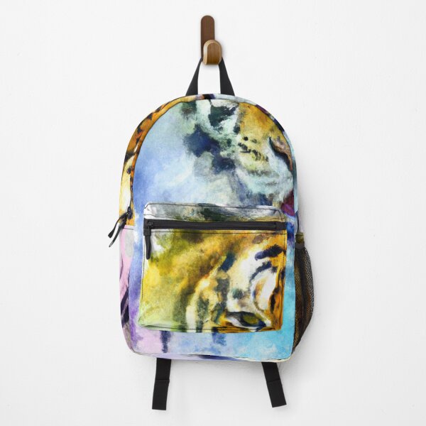 Item preview, Tiger Screen , Fear The Tiger , Watercolor Painting designed and sold by Color-Me-Blue.