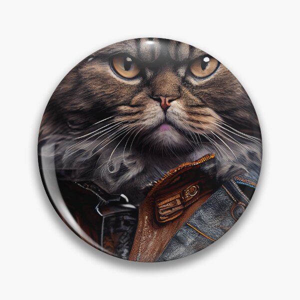 Item preview, Selkirk Rex Cat Breed Portrait wears a leather jacket designed and sold by Nalaxation.