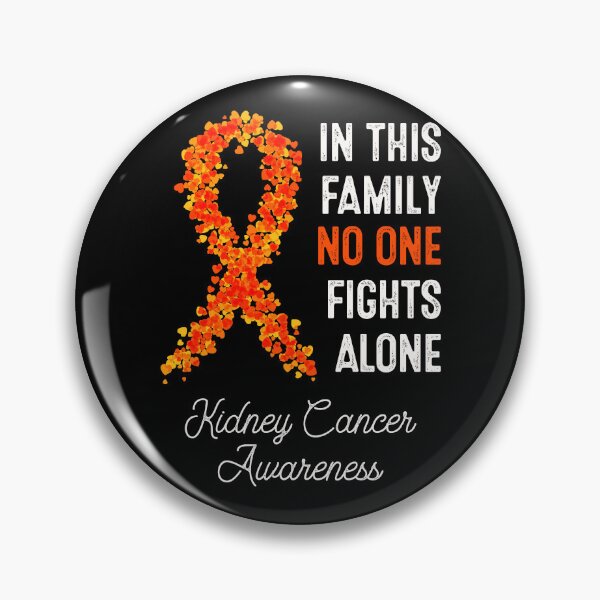 Item preview, In This Family No One Fights Alone Kidney Cancer Awareness designed and sold by RosannaArt.