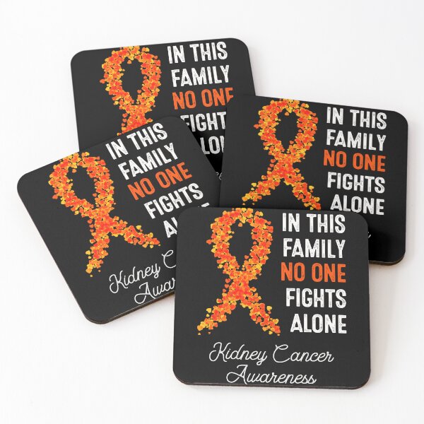 Item preview, In This Family No One Fights Alone Kidney Cancer Awareness designed and sold by RosannaArt.