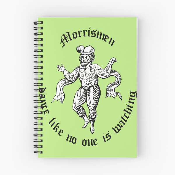 Item preview, Morris Men Dance Like No One Is Watching Black Text designed and sold by taiche.