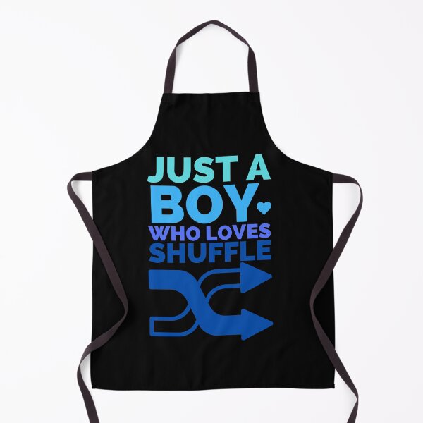 Item preview, Just A Boy Who Loves Shuffle designed and sold by Styler Design.