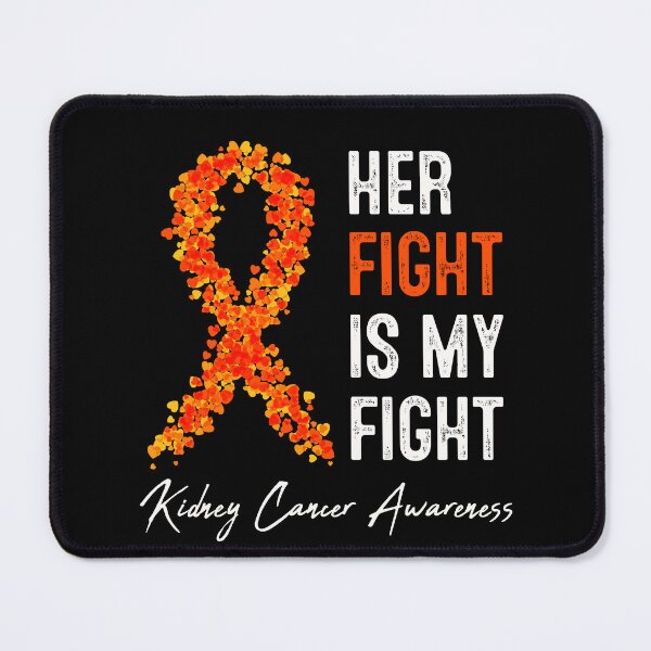 Item preview, Her Fight Is My Fight Kidney Cancer Orange Ribbon designed and sold by RosannaArt.