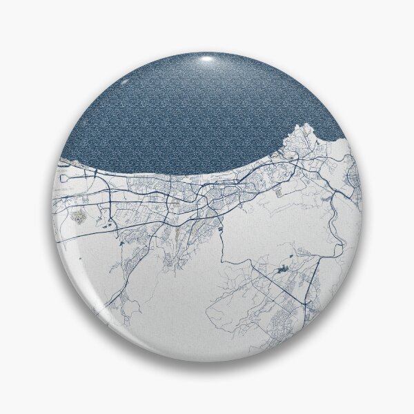 Item preview, Muscat City Map of Oman - Coastal designed and sold by deMAP.