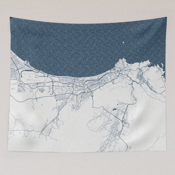 Item preview, Muscat City Map of Oman - Coastal designed and sold by deMAP.