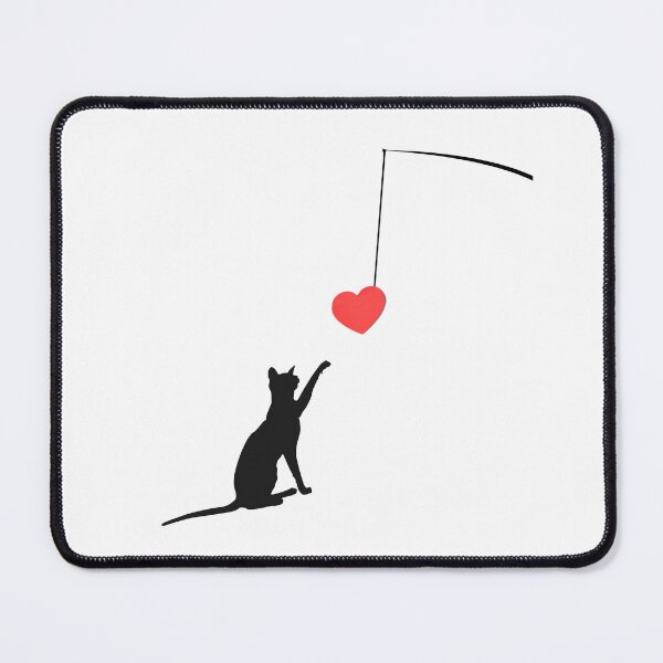 Item preview, Cat Toy Valentines Day designed and sold by ABDENNOUR Slimane.