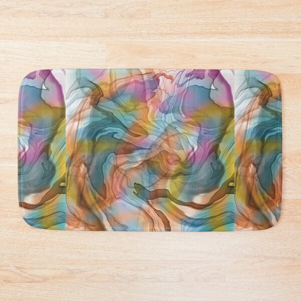 Item preview, Colourful Alcohol Ink Pattern designed and sold by BeeDazzzled.