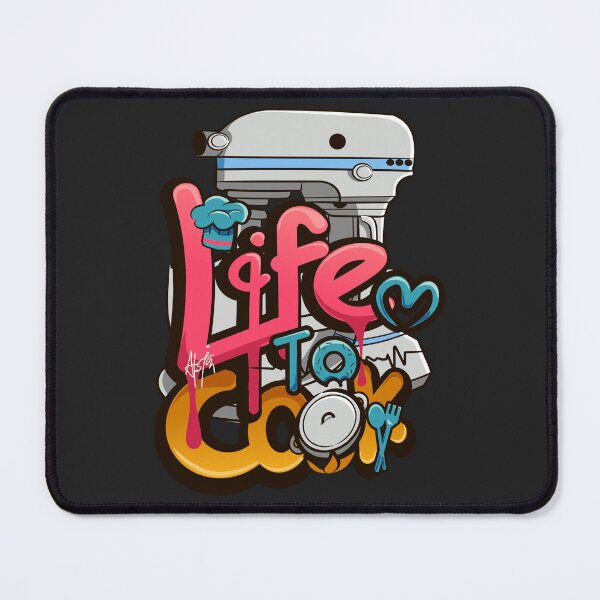 Item preview, Life to cook designed and sold by Alsiq Creativeart.