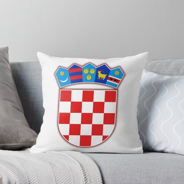 Artikelvorschau, Kroatisches Wappen Flaggenemblem - Hrvatska Shadow entworfen und verkauft von hijackhippo.