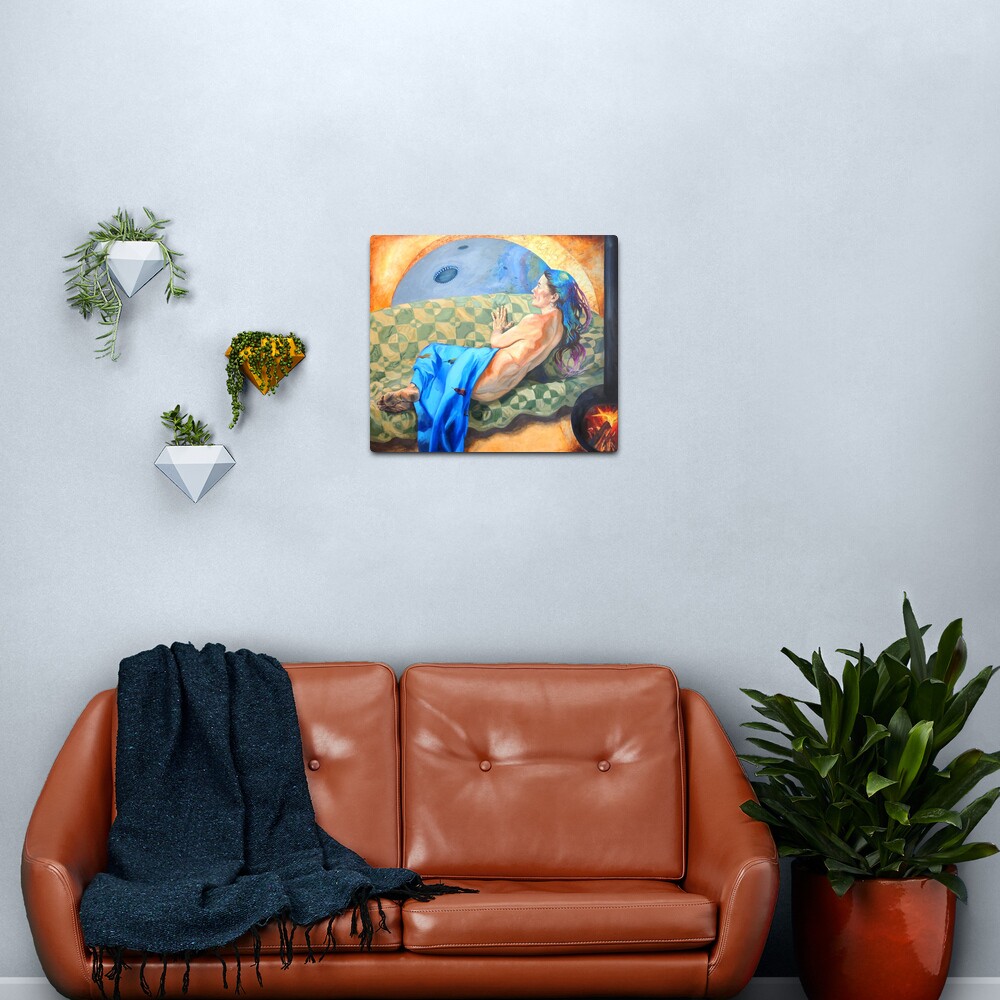 Welcoming the Golden Age Metal Print