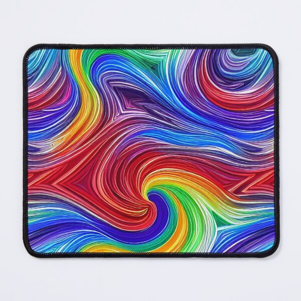 Item preview, Rainbow Paint Swirls designed and sold by Nitram1990.