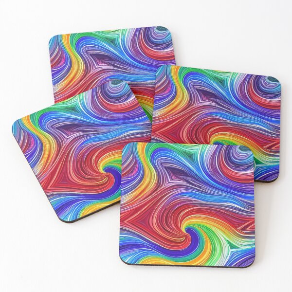 Item preview, Rainbow Paint Swirls designed and sold by Nitram1990.