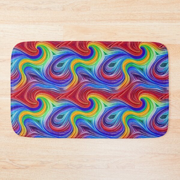 Item preview, Rainbow Paint Swirls designed and sold by Nitram1990.