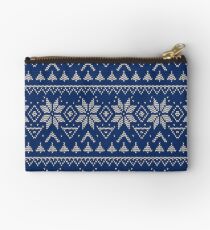 Gestricktes skandinavisches Muster 2 Studio Clutch
