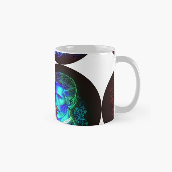 Nikola Tesla - Famous Scientists Series Coffee or Tea Mug, Latte Size –  Neurons Not Included™