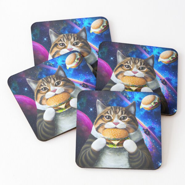 Item preview, Space Burger Cat designed and sold by Frogs N Stuffs.