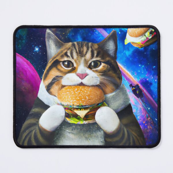 Item preview, Space Burger Cat designed and sold by Frogs N Stuffs.